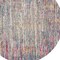 Homeroots 5 ft. Round Ivory Abstract Striations Area Rug 385353 - alternate 4